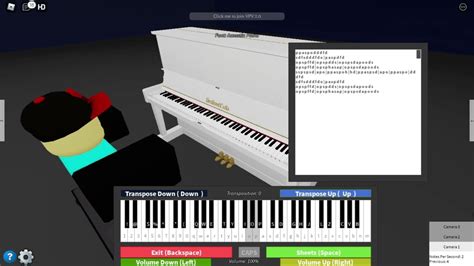 music sheets roblox